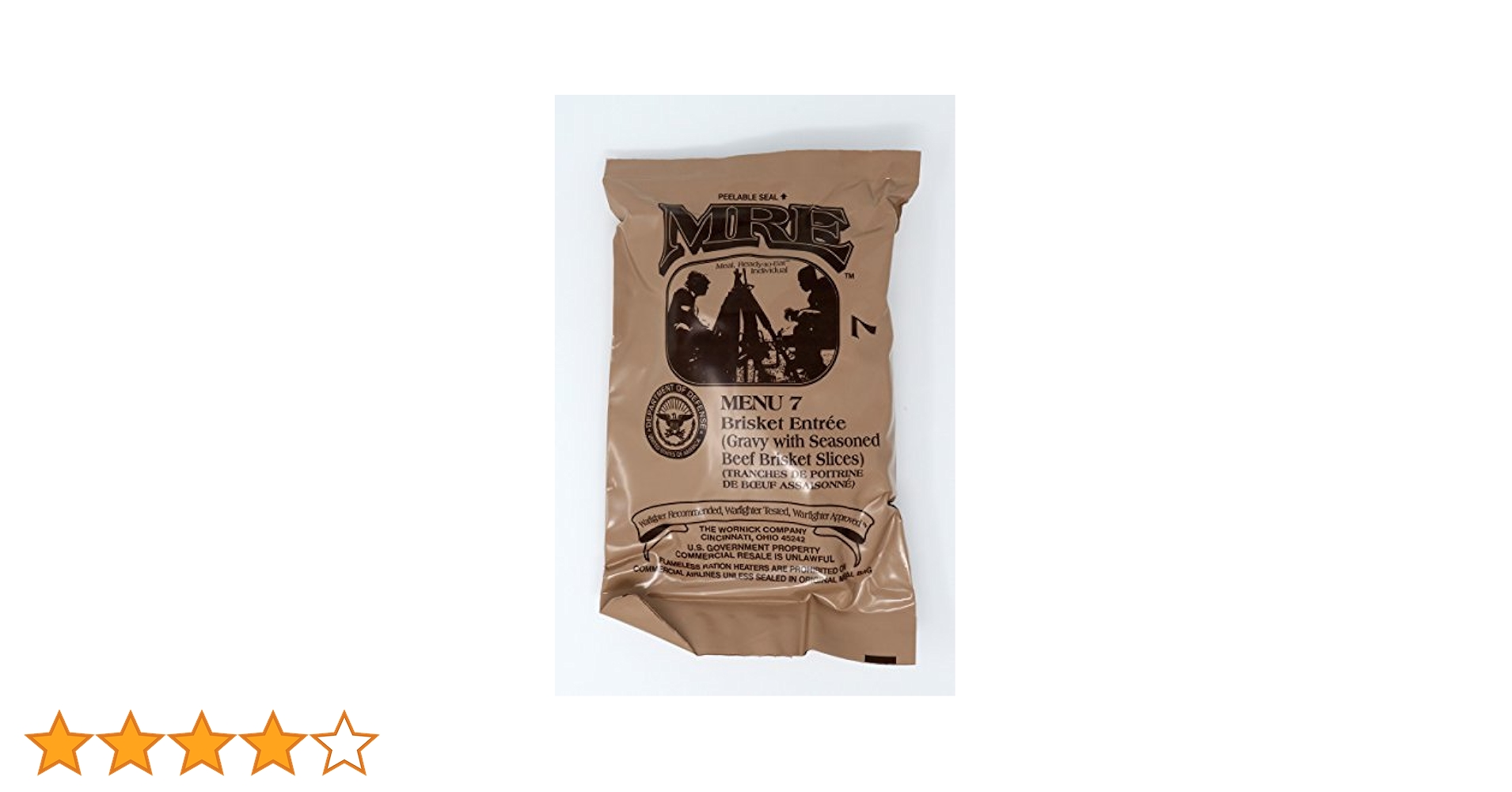 MILITARY - 米軍　MRE Cレーション  CASE B  送料無料 米軍 未開封 2024年 MRE Cレーション CASE B 送料無料